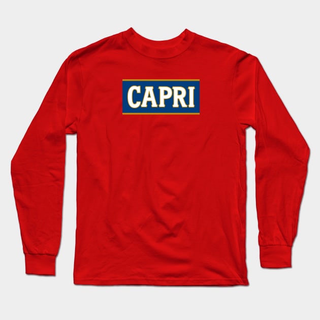 Capri Long Sleeve T-Shirt by ezioman